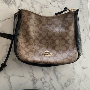 Coach Ellie File bag in signature canvas